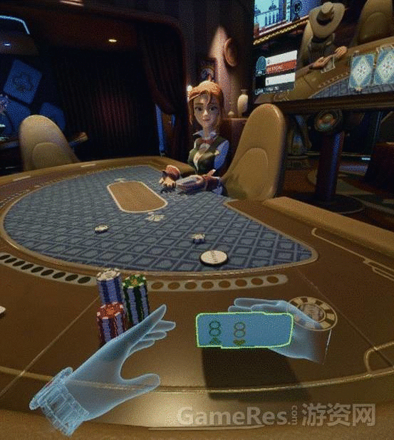 《幸运之夜:德州VR》开发笔记:2张扑克牌与操作交互3个 ...